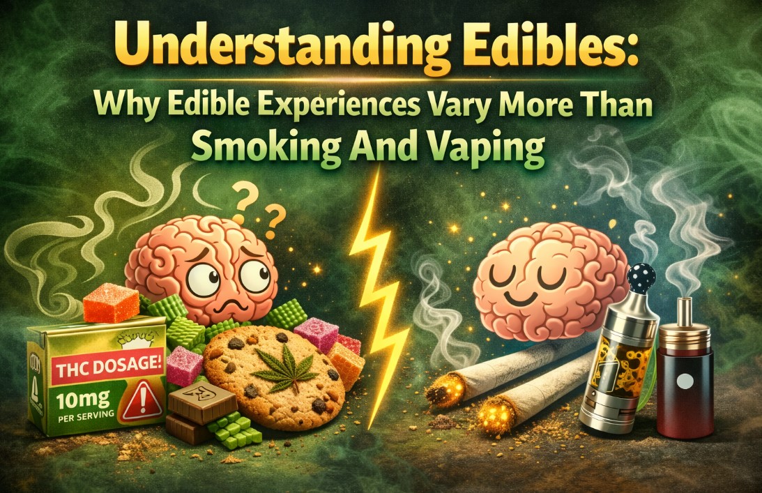 Understanding Edibles : Why Edible Experiences Vary More Than Smoking And Vaping