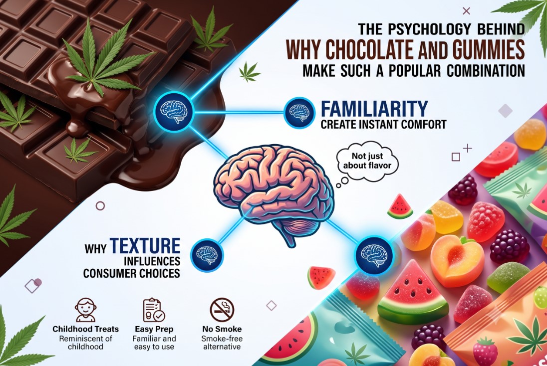 The Psychology Behind Why Chocolate and Gummies Make Such a Popular Combination 